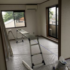 サムネイル：東京都清瀬市　Sマンション様　室内塗装工事 画像