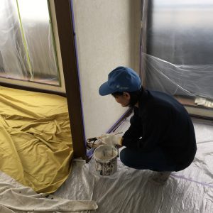 サムネイル：東京都清瀬市　Sマンション様　室内塗装工事 画像