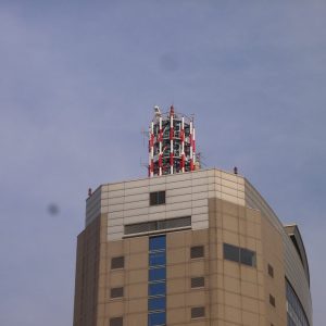 サムネイル：練馬区役所　〜　本庁舎鉄塔塗装（塗り替え）工事 画像