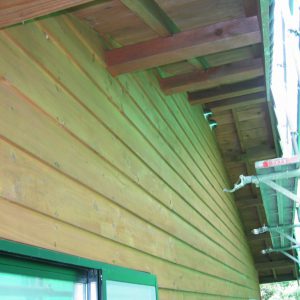 サムネイル：外壁羽目板等木部塗り替え工事 画像