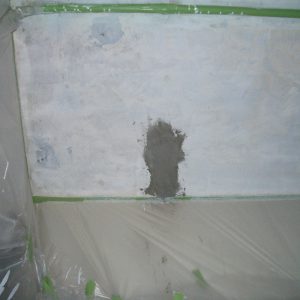サムネイル：給食室 天井壁面 塗装（塗り替え）工事 画像